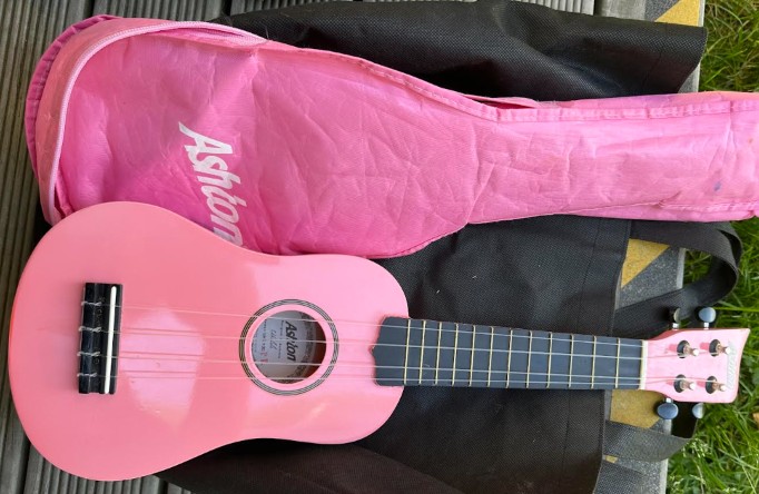 Pink Ukulele